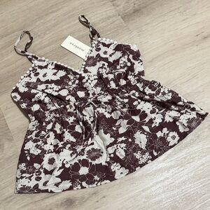 Monteau Floral Tank Top